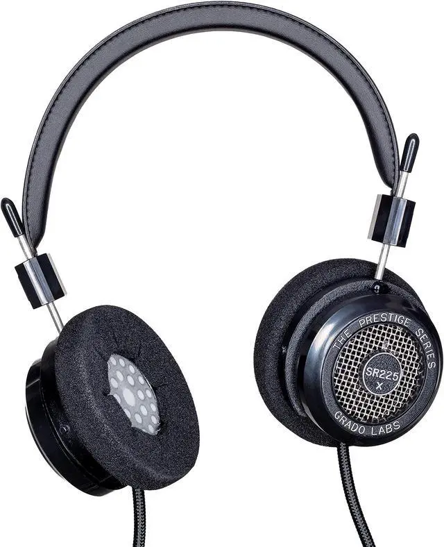 Main image of GRADO SR225x Prestige Series Open-Back  Wired Over-Ear Audiophile Headphones with 44mm X Drivers  Hand-Assembled in Brooklyn  Dynamic Hi-Fi for Home Listening