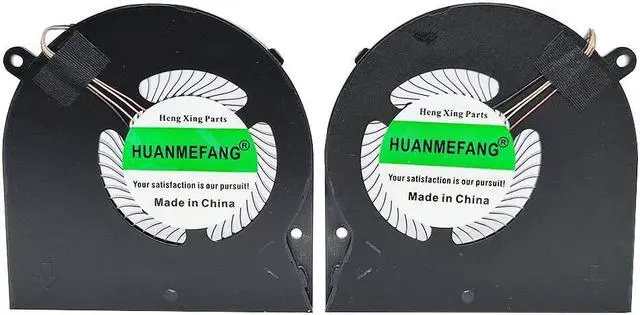Main image of HUANMEFANG Replacement CPU and GPU Cooling Fan for Razer Blade Stealth 13 Ultrabook Laptop RZ09-0281 RZ09-02812E71-R3U1 RZ09-03102 RZ09-0310 GTX1650TI Series EG50040S1-C180-S99 EG50040S1-C170-S99 Fan