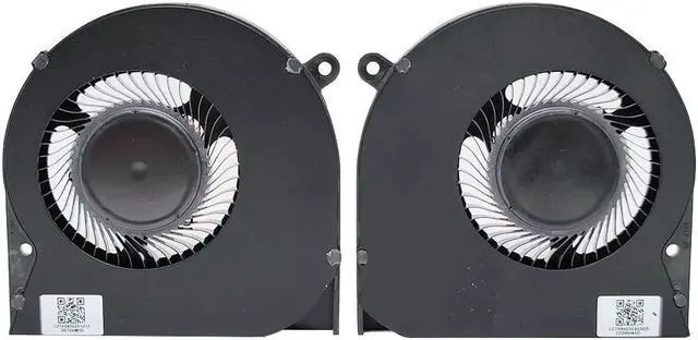 Alt view image 2 of 3 - HUANMEFANG Replacement CPU and GPU Cooling Fan for Razer Blade Stealth 13 Ultrabook Laptop RZ09-0281 RZ09-02812E71-R3U1 RZ09-03102 RZ09-0310 GTX1650TI Series EG50040S1-C180-S99 EG50040S1-C170-S99 Fan