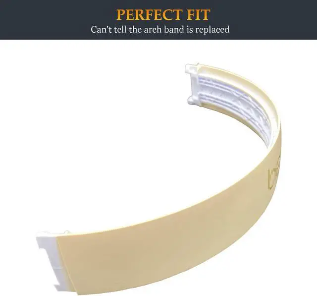 Alt view image 3 of 5 - By Dre Studio 3 Wireless Headband as Same as the OEM Replacement Arch Band Studio3 Accessories Parts Compatible with Beats by Dr Dre Studio 3/A1914 and Studio 2 Wired/Wireless Headphones (Desert Sand)