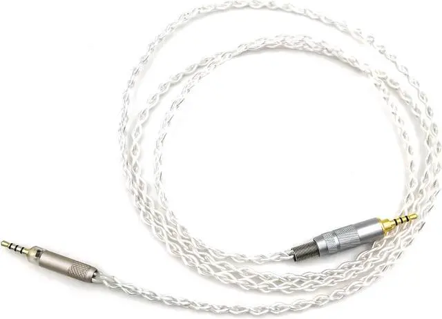 Main image of NewFantasia 2.5mm Trrs Balanced Cable Compatible with Sennheiser HD598 HD598 SE, HD560s HD598 Cs, HD598 SR, HD599 HD620S HD505 Headphones 6N OCC Copper Silver Plated Cord