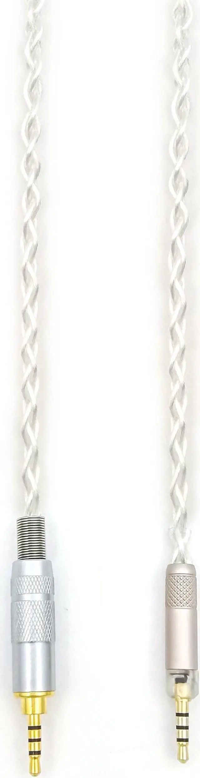 Alt view image 2 of 3 - NewFantasia 2.5mm Trrs Balanced Cable Compatible with Sennheiser HD598 HD598 SE, HD560s HD598 Cs, HD598 SR, HD599 HD620S HD505 Headphones 6N OCC Copper Silver Plated Cord