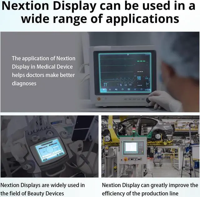 Alt view image 3 of 5 - Nextion 2.8'' HMI Display Enhanced Series NX3224K028 Resistive LCD-TFT Touch Screen 320 * 240, with RTC Function and 8 Digital GPIOs, Suitable for IoT Smart Device, 3D Printer, etc.