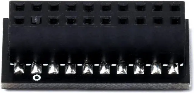 Alt view image 3 of 5 - NUHFUFA TPM2.0 Security Module 20-Pin-LPC(20-1) Pin Support DDR4 RAM Remote Card Compatible for A S U S, Updated Win11 System MR 2.0 Trusted Platform Protection Module