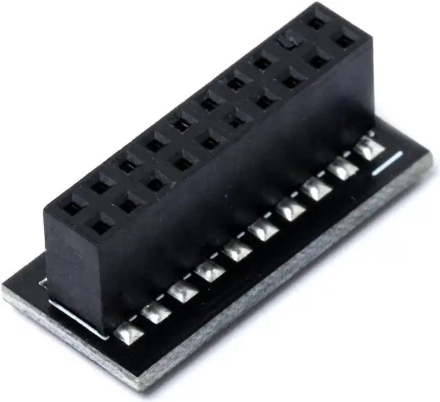 Alt view image 2 of 5 - NUHFUFA TPM2.0 Security Module 20-Pin-LPC(20-1) Pin Support DDR4 RAM Remote Card Compatible for A S U S, Updated Win11 System MR 2.0 Trusted Platform Protection Module