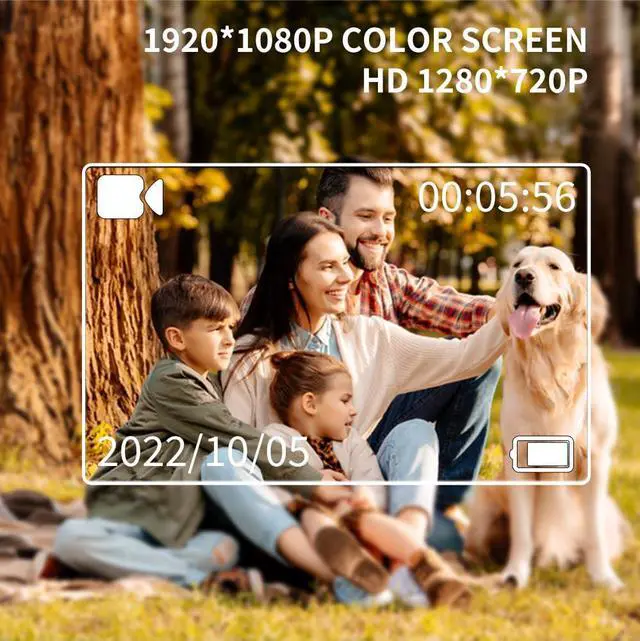 Alt view image 2 of 5 - X W EI UNION Small Video Recorder with Screen Mini Body Camera with Audio Scerect Camera Spy Hidden Cam Pocket Camera Security Camera Wearable Police Cam Law Enforcement, no WiFi Needed