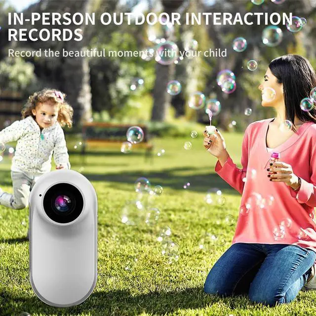 Alt view image 3 of 5 - X W EI UNION Small Video Recorder with Screen Mini Body Camera with Audio Scerect Camera Spy Hidden Cam Pocket Camera Security Camera Wearable Police Cam Law Enforcement, no WiFi Needed