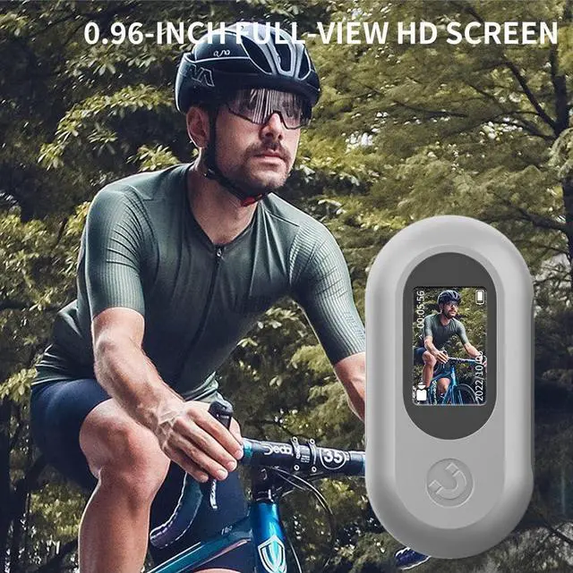 Alt view image 4 of 5 - X W EI UNION Small Video Recorder with Screen Mini Body Camera with Audio Scerect Camera Spy Hidden Cam Pocket Camera Security Camera Wearable Police Cam Law Enforcement, no WiFi Needed
