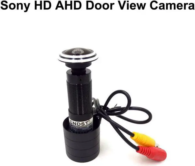 Alt view image 2 of 5 - CNDST HD 1080P 2MP Starlight 0.0001Lux 4-in-1 TVI/CVI/AHD/960H CVBS CCTV Surveillance Peephole Viewer Camera Fisheye Door Camera, for 1080P 4-in-1 TVI/AHD/CVI/CVBS/960H DVR, 1.78mm 170° Lens