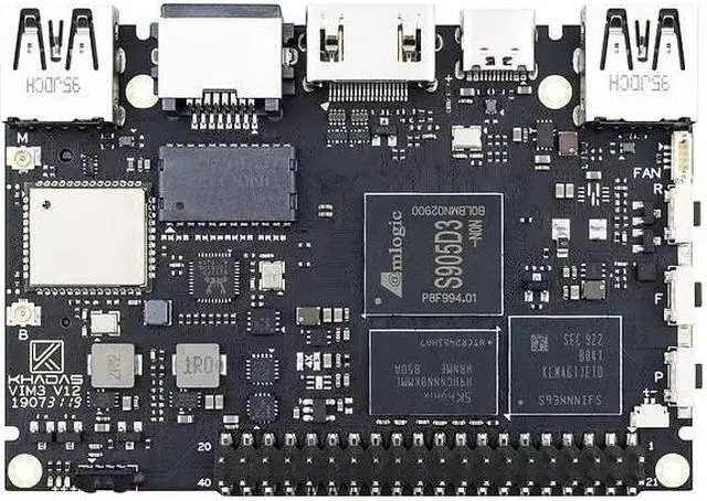 Alt view image 2 of 5 - Khadas VIM3L (VIM3L HTPC Kit)