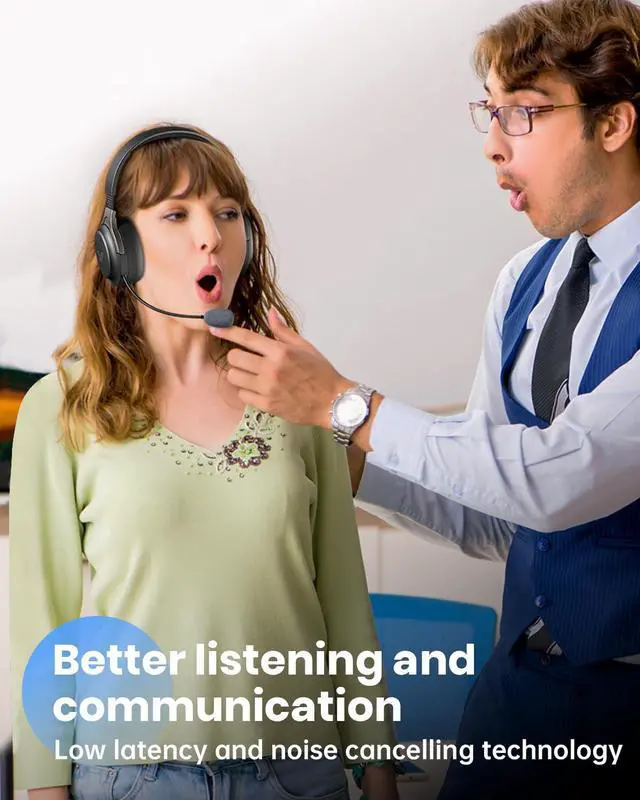 Alt view image 4 of 5 - VOXii Auditory Feedback Wireless Headphones - Brain Training Bluetooth Headphones, Enhanced Speech, Language, Memory and Attention, for You and Your Children, Help with Autism ADHD (Black)