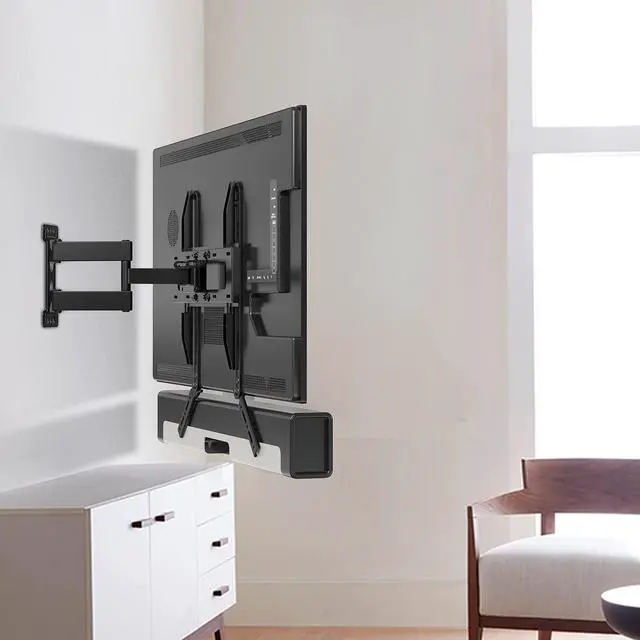 Alt view image 4 of 5 - WALI Bundle  2 Items: Universal TV Mounting Screws, Spacers Hardware Kit Set and Sound Bar Mount Bracket for 23 to 65 Inch TVs