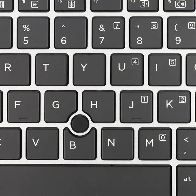Alt view image 4 of 5 - New Backlit Keyboard for HP EliteBook 840 G3 840 G4 745 G3 745 G4 848 G3, P/N 901042-001 903008-001 836308-001 6037B0126901 Silver Frame US Layout Laptop Keyboard (not with Pointer)