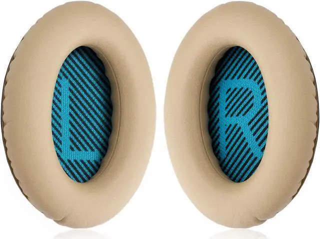 Alt view image 2 of 5 - Ear Pads Replacement and Wireless Bluetooth Adapter for Bose QuietComfort QC25 (White)