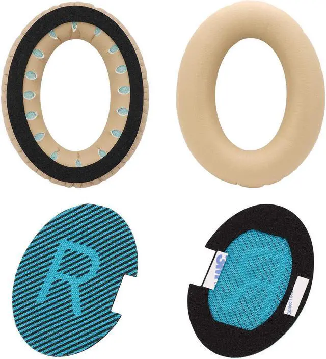 Alt view image 4 of 5 - Ear Pads Replacement and Wireless Bluetooth Adapter for Bose QuietComfort QC25 (White)