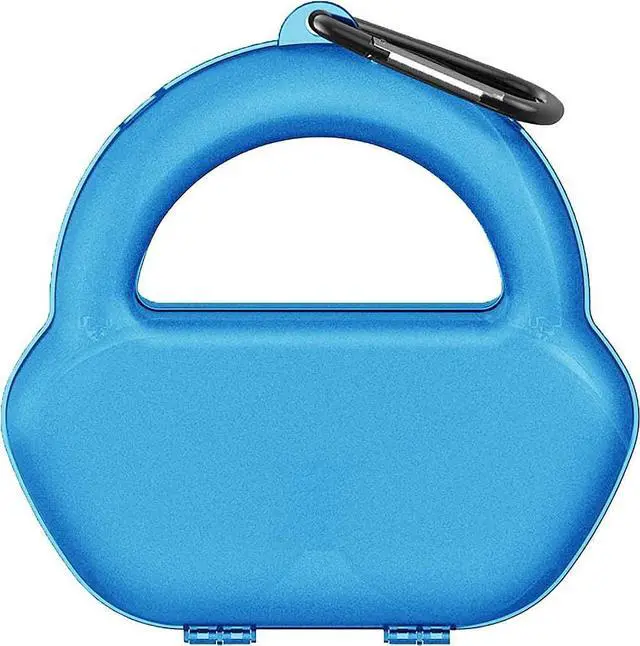 Main image of SaharaCase Travel Carry Case for Apple AirPods Max [Shockproof Bumper] Rugged Protection Anti-Slip Grip (Matte Blue)