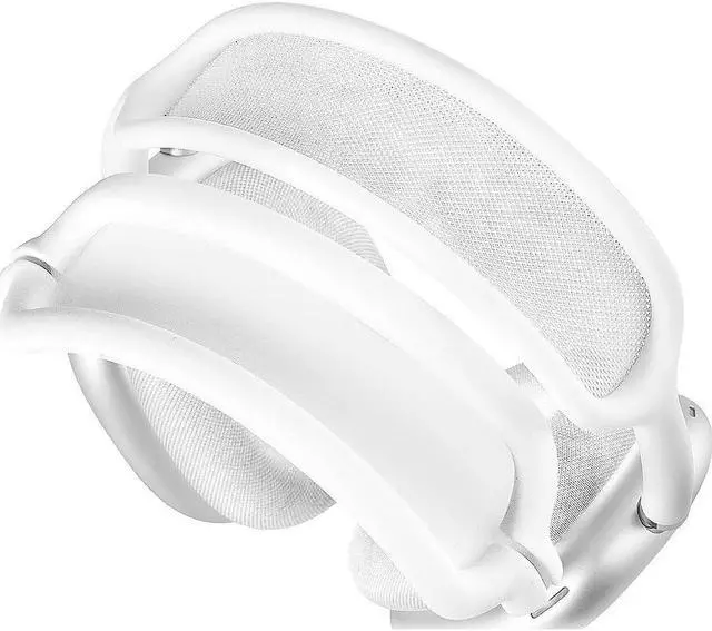 Alt view image 3 of 5 - SaharaCase Silicone Combo Kit Case for Apple AirPods Max Headphones [Rugged] Headphone Protection Antislip Grip Slim Fit (White)