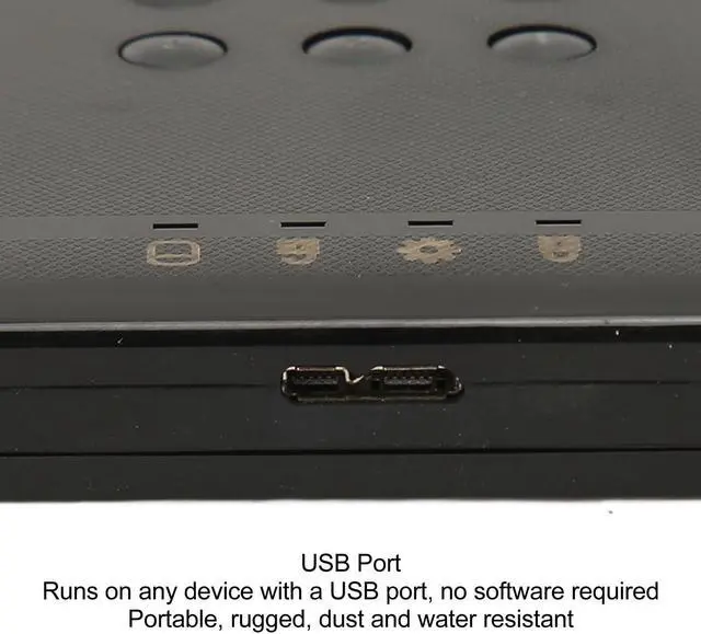 Alt view image 5 of 5 - Zopsc Encrypted USB Flash Drive, Secure USB Flash Drive Encrypted, Hardware Encrypted Portable Enclosure, PIN Authentication, Real time Encryption, Rugged and Waterproof.