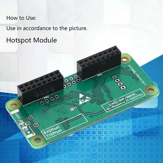 Alt view image 4 of 5 - MMDVM Hotspot Board Mini Hotspot Module PCB Antenna Motherboard Hotspot Expansion Board