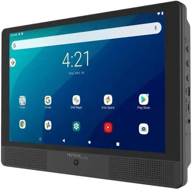 Alt view image 3 of 5 - PROSCAN ELITE Quad Core Tablet & Portable DVD Player Combo (10.1 Inch) - The Best In Multimedia Combinations | Android Compatible Players With 16GB of Memory Storage Space Perfect For Your Car or Home