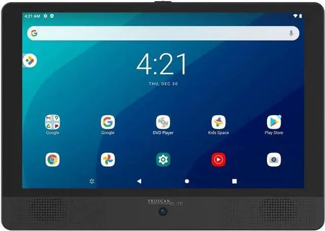 Alt view image 4 of 5 - PROSCAN ELITE Quad Core Tablet & Portable DVD Player Combo (10.1 Inch) - The Best In Multimedia Combinations | Android Compatible Players With 16GB of Memory Storage Space Perfect For Your Car or Home