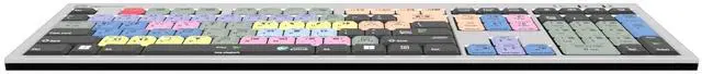Alt view image 3 of 5 - Logickeyboard 'Slimline' Designed for Editing in Grass Valley Edius  p/n LKBU-EDIUS-AJPU-US