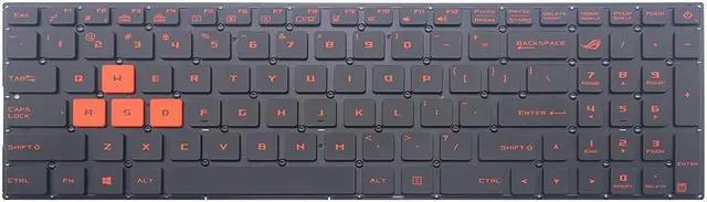 Main image of New Replacement Keyboard Compatible with ASUS ROG Strix GL502 GL502V GL502VM GL502VS GL502VT GL502VY GL702 GL702VT GL702VS GL702VM GL702ZC with Backlit