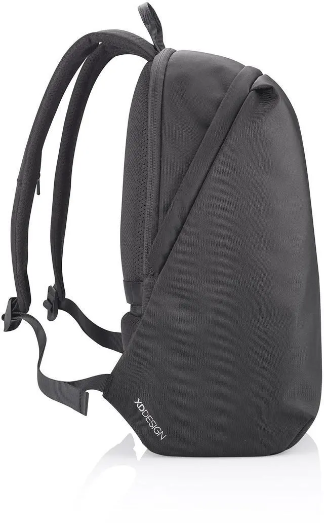 Alt view image 3 of 5 - XDDesign Bobby Soft 16 Liter Anti Theft Laptop Backpack with Padded 15.6" Laptop Sleeve,RFID Protected Pocket, Water Repellent, USB Charging Port, travel backpack for men and women