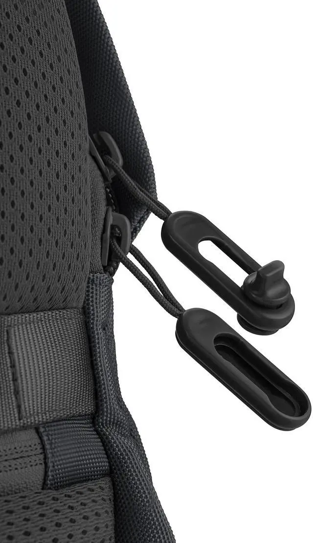 Alt view image 5 of 5 - XDDesign Bobby Soft 16 Liter Anti Theft Laptop Backpack with Padded 15.6" Laptop Sleeve,RFID Protected Pocket, Water Repellent, USB Charging Port, travel backpack for men and women
