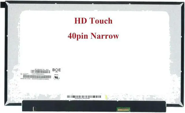Alt view image 2 of 5 - wzqrps NT156WHM-T02 B156XTK02.1 Replacement Laptop HD 40 pin 1366X768 LED LCD On-Cell Touch Screen Digitizer Display for Lenovo Ideapad 3-15IIL05 3-15IML05 3-15ITL05 5D10T05359 5D10R29527 5D10T05360