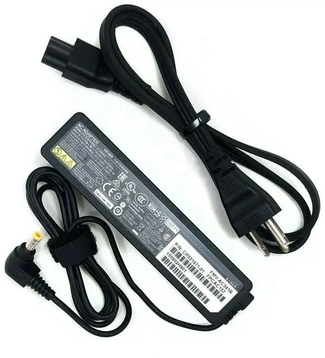 Main image of 65W 19V 3.42A Ac Adapter for Fujitsu Lifebook E544 E554 E546 E556 E547 E557 E548 E558 E549 E559 E733 E743 E753 E734 E744 E754 E736 E746 E756 P727 P728 FPCAC157 A13-065N3A W/Power Cord