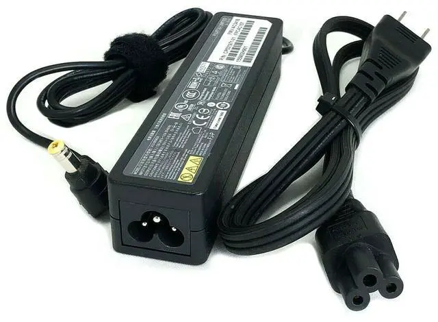 Alt view image 4 of 5 - 65W 19V 3.42A Ac Adapter for Fujitsu Lifebook E544 E554 E546 E556 E547 E557 E548 E558 E549 E559 E733 E743 E753 E734 E744 E754 E736 E746 E756 P727 P728 FPCAC157 A13-065N3A W/Power Cord