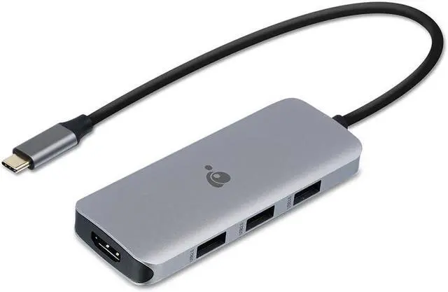 Main image of IOGEAR USB-C 6-in-1 Travel Dock 8K Single Monitor Nano Dock Pro Up to 4K in Dual Display Mode, Dual Monitors Thunderbolt 3 4 Compatible for Laptop GUD3C8K2P