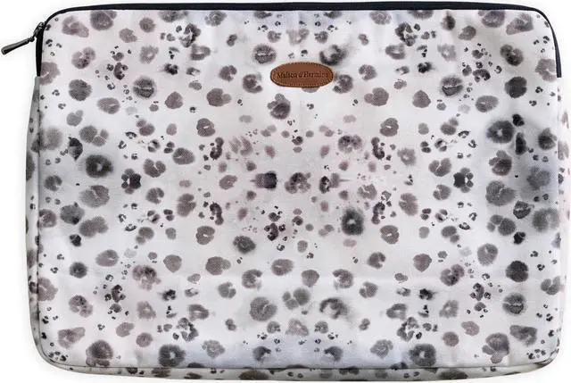 Main image of Maison d'Hermine Laptop Sleeve upto 15.6 inch Stain and water repellent Cotton canvas - Cheeta