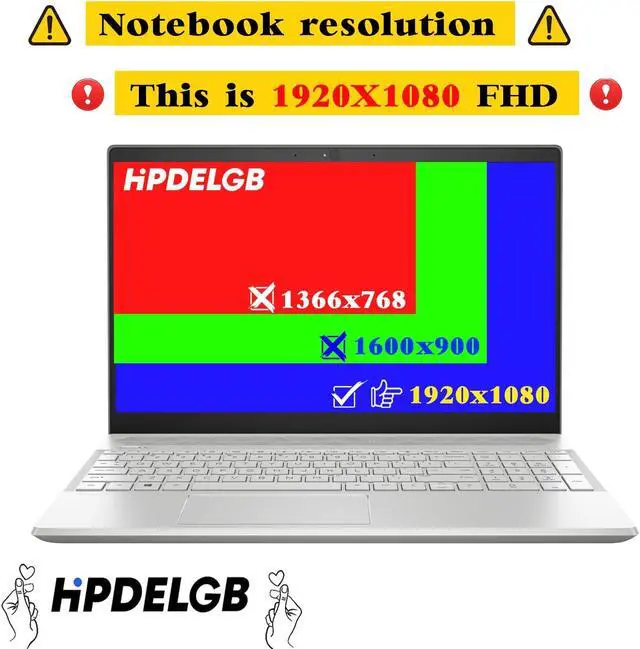 Alt view image 3 of 5 - HPDELGB Replacement for Dell Latitude 7430 7420 7410 3420 5400 5410 5420 5430 5440 P135G001 P135G002 P144G LCD Screen Display Panel 1920x1080 IPS FHD 14.0 inch 30PIN (Non-Touch Screen)
