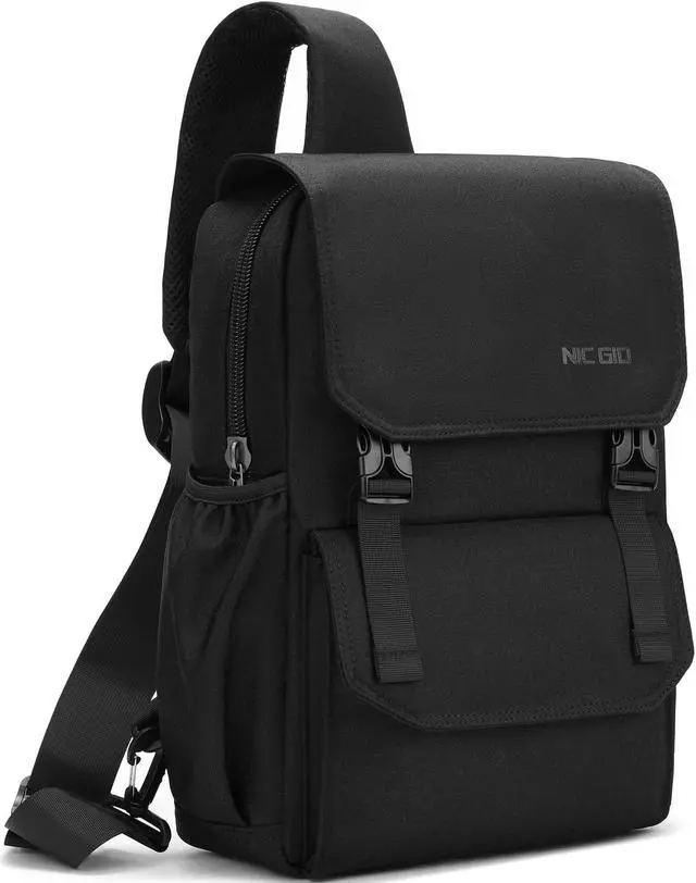 Main image of NICGID Sling Bag Backpack, 14.1'' Laptop Bag Crossbody Shoulder Chest Backpacks Travel Outdoors for Men Women