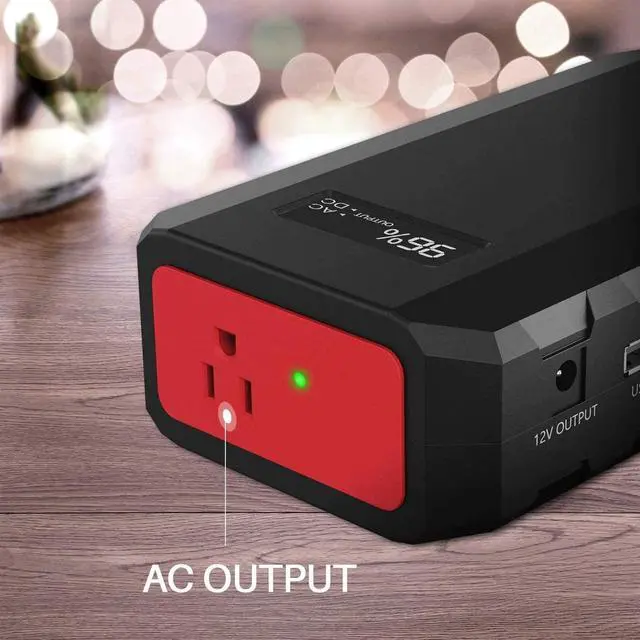 Alt view image 4 of 5 - SinKeu 88.8Wh|65Watts Portable Laptop Phone Charger with AC DC USB Outlets, A Super Travel Portable Battery Pack & Power Bank for HP Notebooks, MacBook, iPad, iPhone