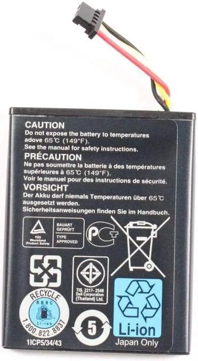 Alt view image 2 of 2 - StorageTekPro 70K80 Battery for Dell PERC H710 H710p H810 RAID Controllers