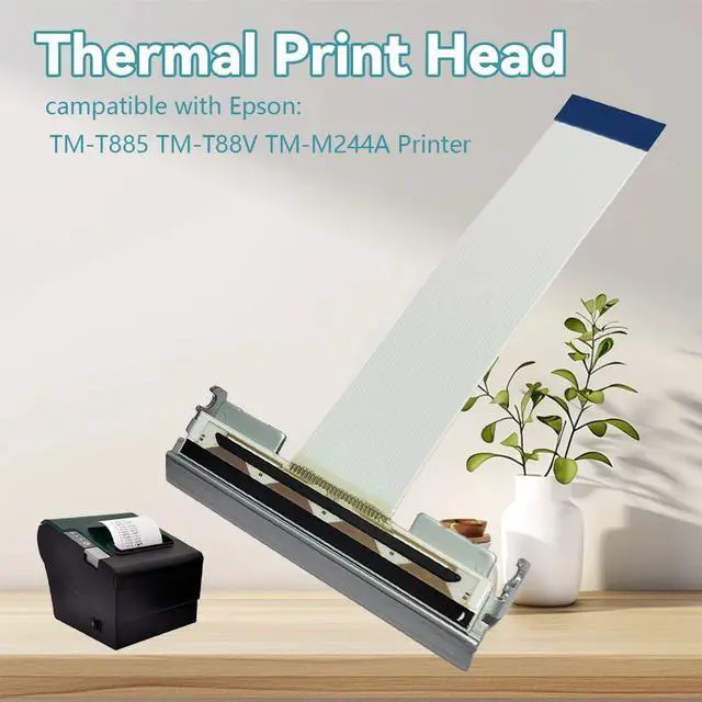 Alt view image 4 of 5 - Thermal Print Head for Epson TM-T88V/TM-T885/TM-M244A Printer Replacement Part 2141001/2138822/2131885