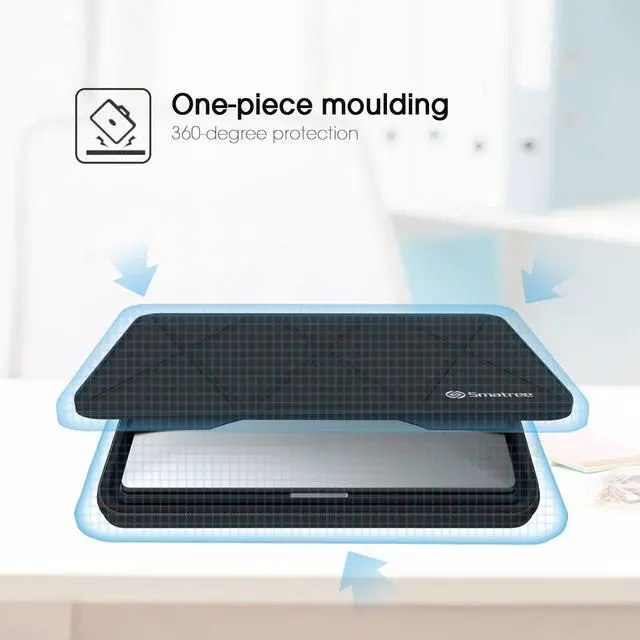 Alt view image 3 of 5 - Smatree Hard Laptop Case for 14 inch Samsung Galaxy Book Go 5G, for 14 inch Samsung Galaxy Book 4/3 Pro, for 14inch Galaxy Chromebook Go Laptop Sleeve