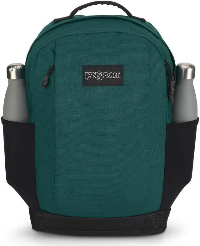 Alt view image 4 of 5 - JanSport Inbound Pack  Large Main Compartment, Dual Water Bottle Pockets, and Dedicated 15-Inch Padded Laptop Pocket, Deep Juniper