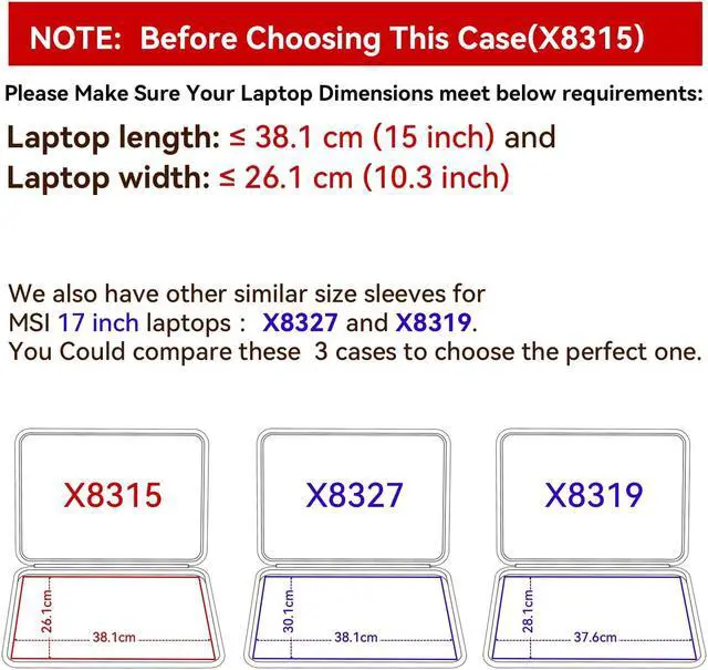 Alt view image 2 of 5 - Smatree Hard EVA Sleeve Case Compatible for 17 inch MSI Creator Z17, MSI CreatorPro Z17 HX Studio, 16.1 inch HP Victus/OMEN Gaming Laptop, 17 inch LG gram Pro/LG gram(X8315)