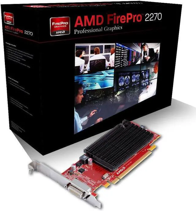 Main image of Sapphire AMD FirePro 2270 512MB DDR3 Dual DVI-I PCI-Express X16 Graphics Card Graphics Cards 100-505837