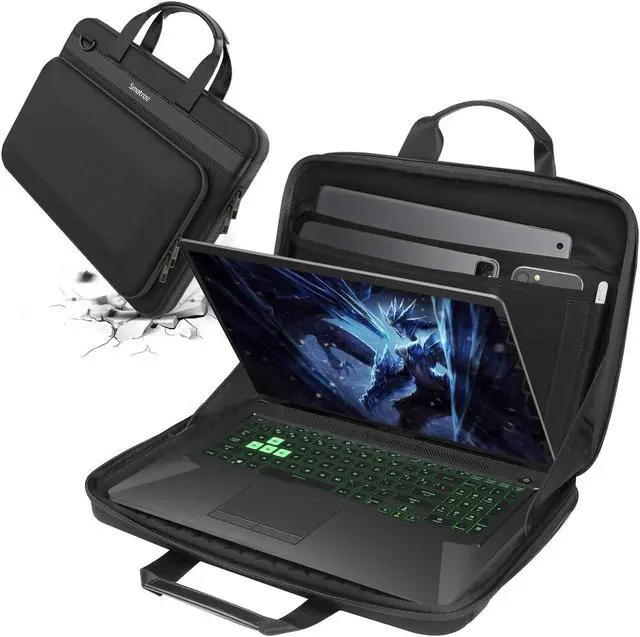 Alt view image 2 of 5 - Smatree Heavy Duty Hard Shell Case Compatible for Alienware m18/m18 R2, for Acer Predator Helios 18/Neo 18, for MSI Titan 18 HX/Raider 18 HX, for ASUS ROG Strix SCAR 18/G18 2024, for HP OMEN Laptop 17