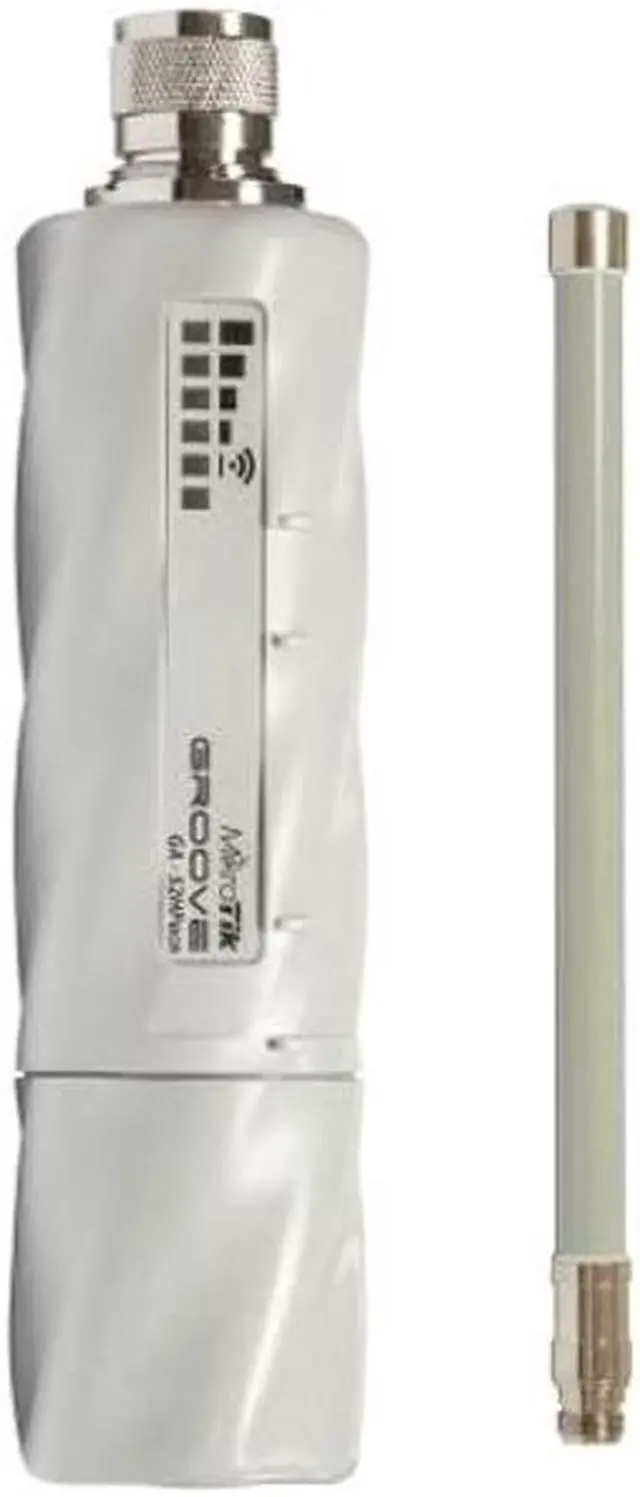 Main image of Mikrotik GrooveA 52 ac RBGrooveGA-52HPacn 2.4/5GHz AP/Backbone/CPE Omni Antenna (US Version)