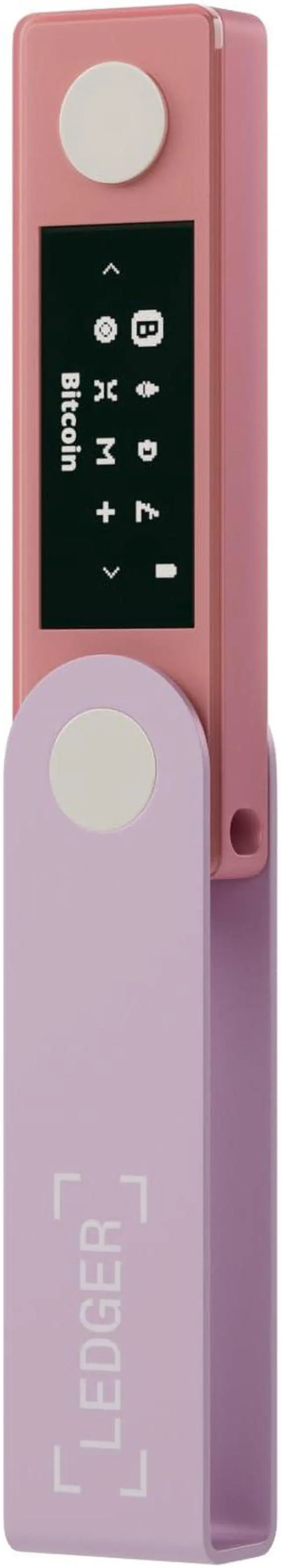 Alt view image 2 of 5 - Ledger Nano X - Secure and manage your crypto & NFTs on-the-go with our Bluetooth-enabled hardware wallet (Pastel Pink)