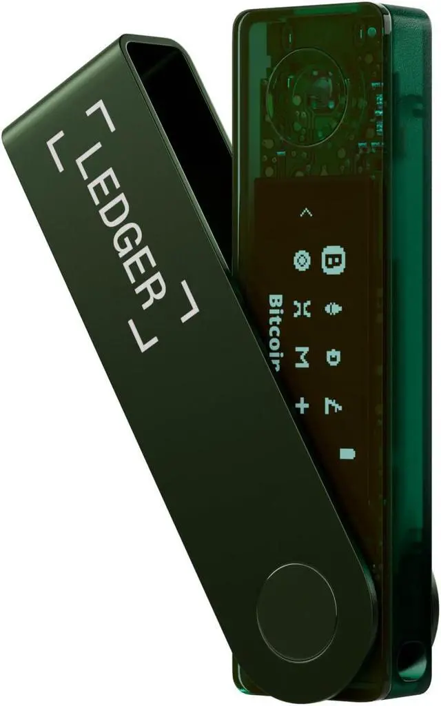 Main image of Ledger Nano X - Secure and Manage Your Crypto & NFTs on-The-go with Our Bluetooth-Enabled Hardware Wallet (Emerald Green)
