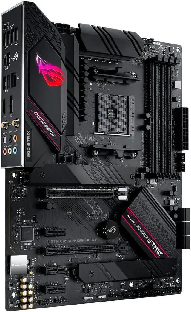 Alt view image 4 of 5 - ASUS ROG Strix B550-F Gaming WiFi II AMD Socket AM4 ATX DDR4 Motherboard