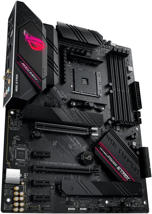 Alt view image 5 of 5 - ASUS ROG Strix B550-F Gaming WiFi II AMD Socket AM4 ATX DDR4 Motherboard