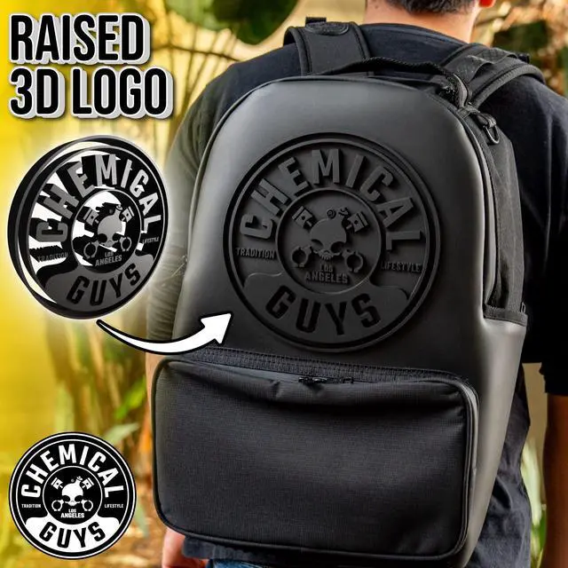 Alt view image 2 of 5 - Chemical Guys ACC629 Legacy Stealth Multipurpose Backpack for Travel, Work, & Detailing with Laptop Sleeve